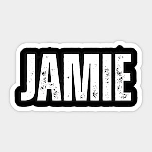 Jamie Name Gift Birthday Holiday Anniversary Sticker